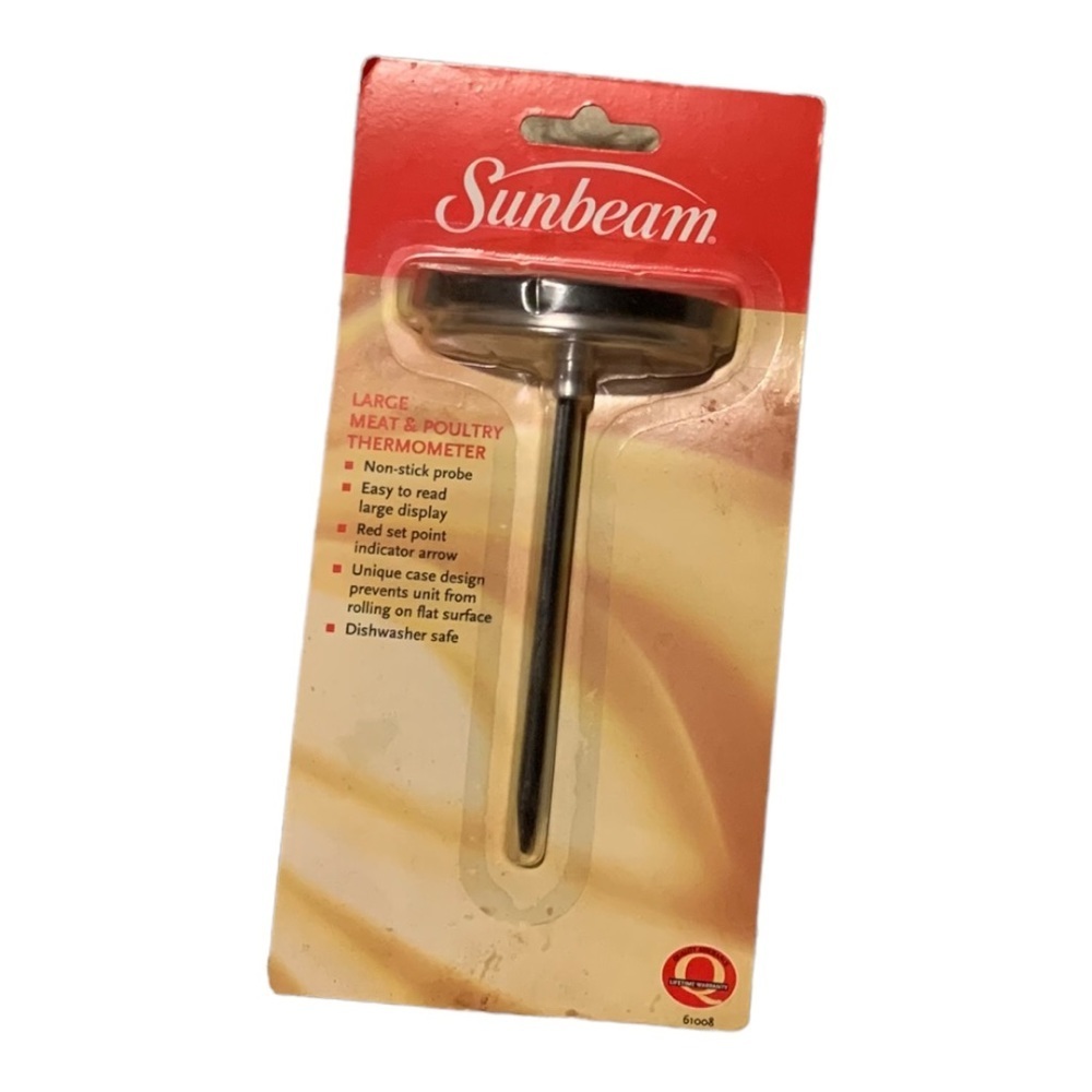 Sunbeam Large Meat & Poultry Thermometer